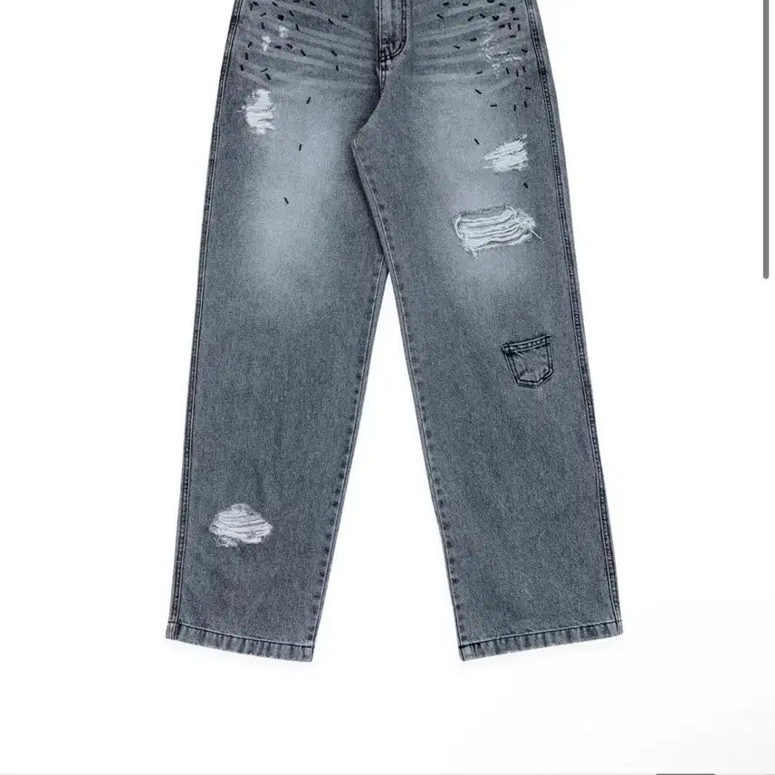 [BUNJANG] Ader Error Bart Jeans Grey A4 / 아더에러 바트 데님 팬츠 그레이 A4 (Bart jeans)
