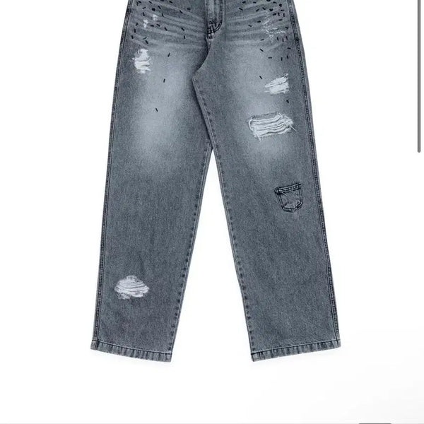 [BUNJANG] Ader Error Bart Jeans Grey A4 / 아더에러 바트 데님 팬츠 그레이 A4 (Bart jeans)