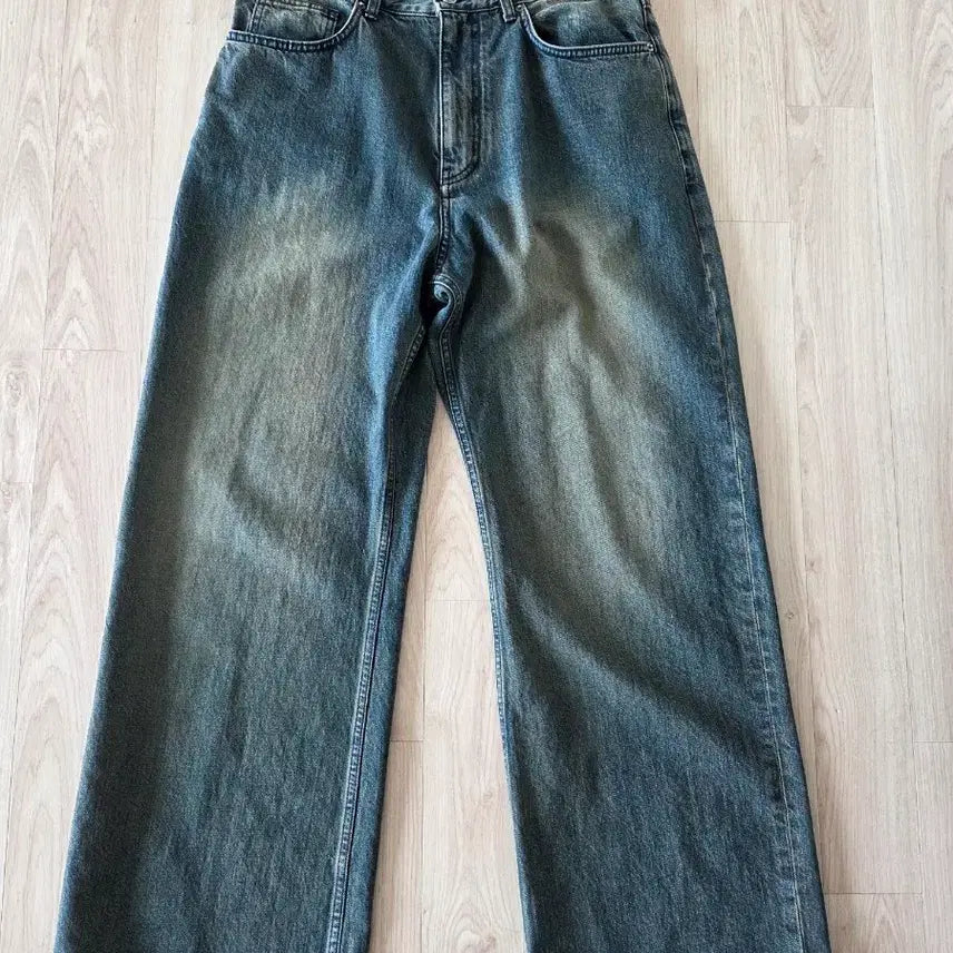 [BUNJANG] Bellier True Wide Denim Vintage Indigo W32/L30 / [W32/L30] 벨리에 트루와이드 데님 빈티지 인디고 25ss