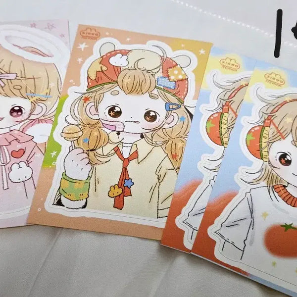 [BUNJANG] Jiyum Artist Die-Cut Stickers (Discontinued) / 지윰 스티커 처분