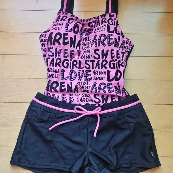 [BUNJANG] Arena Girls' Swimsuit Set (Size 80-85) / 아레나 여아 수영복 80-85