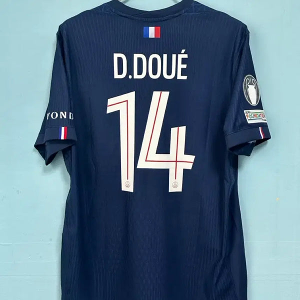 [BUNJANG] Paris Saint-Germain 2025/26 Authentic Champions League Final Dué Uniform XL / [XL] 25/26 PSG 어센틱 챔스 파이널 두에 유니폼 팝니다