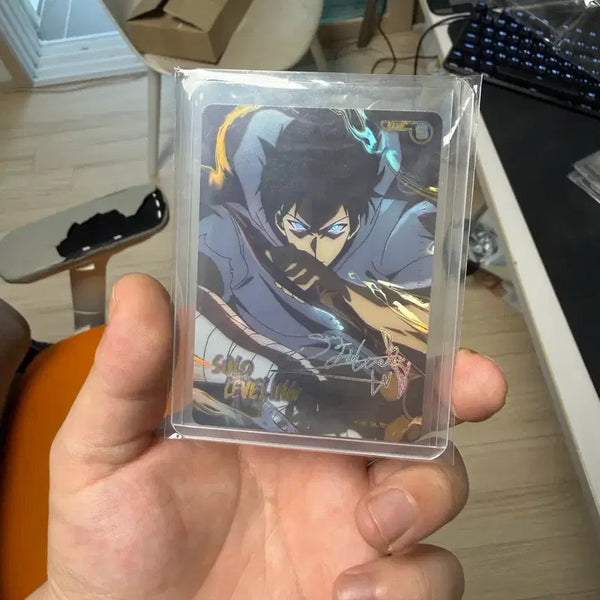 [BUNJANG] Solo Leveling Sung Jinwoo Autographed Card / 나 혼자만 레벨업 카드 성진우 사인카드