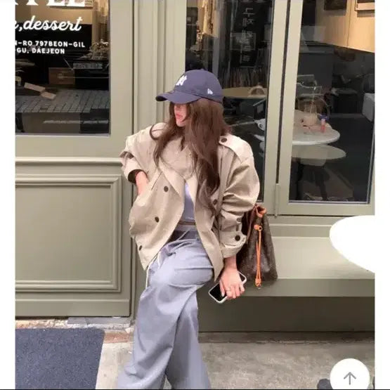 [BUNJANG] JIBE Short Trench Coat / [새상품] 지브 숏트렌치 코트