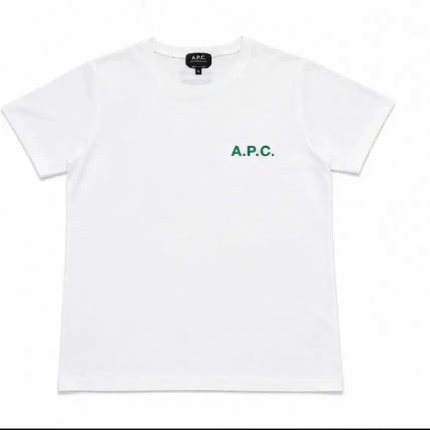 [BUNJANG] A.P.C. Basic Cotton T-Shirt White / A.P.C. 반팔 티셔츠 화이트