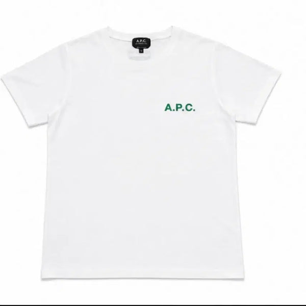 [BUNJANG] A.P.C. Basic Cotton T-Shirt White / A.P.C. 반팔 티셔츠 화이트