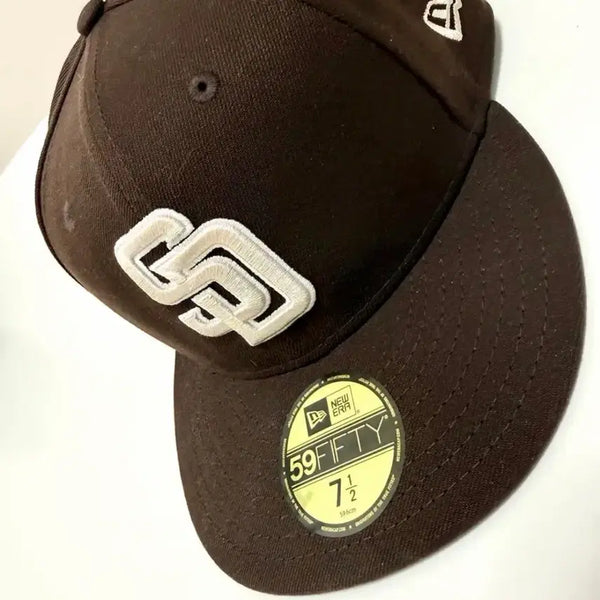 [BUNJANG] New Era 59FIFTY San Diego Padres Brown Snapback Cap / 뉴에라 59FIFTY 샌디에이고 파드리스 브라운 스냅백 캡모자