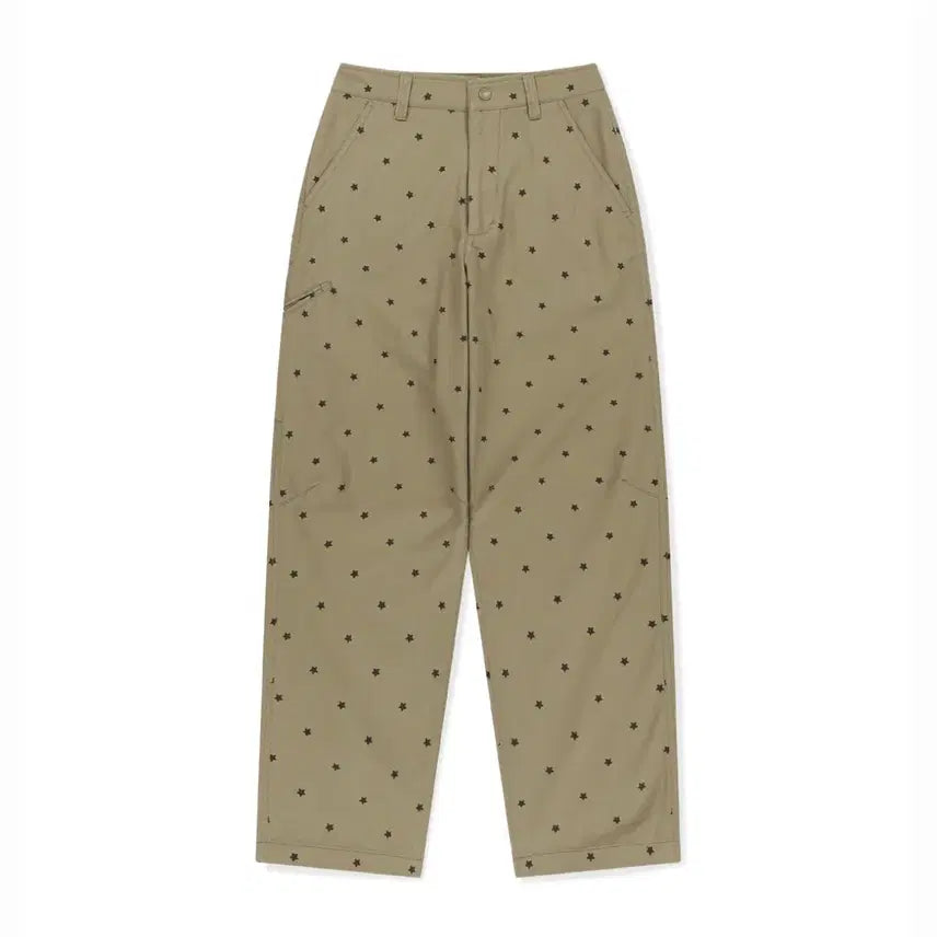 [BUNJANG] Sunlove Star Herringbone Right Chino Pants (Size L) / 썬러브 별 치노 팬츠 Herringbone Right Chino