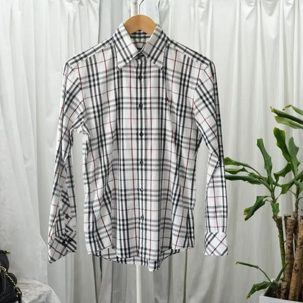 [BUNJANG] Burberry Black Label Signature Check Shirt / BURBERRY 블랙라벨 시그니처 체크 셔츠 2199