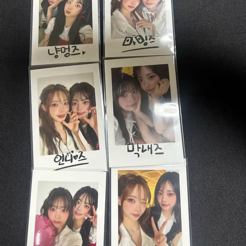 [BUNJANG] QWER 2nd Anniversary Polaroid Photocard Set / QWER 2주년 폴라형 포카 셋트입니다