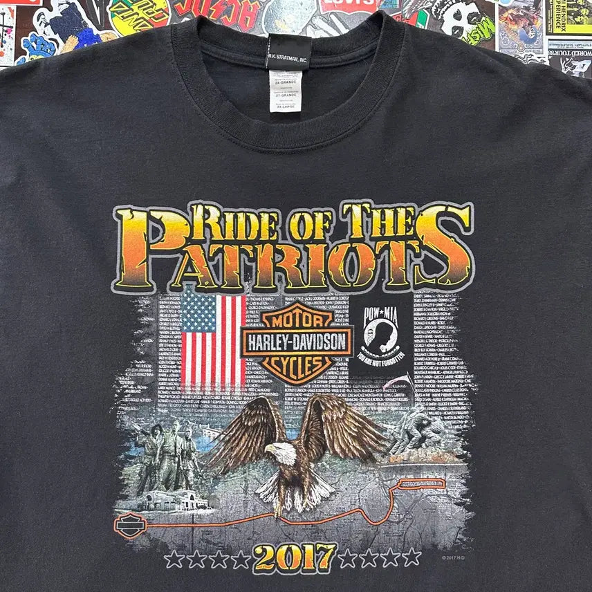 [BUNJANG] Harley Davidson Eagle T-Shirt XXL / 할리데이비슨 이글 티셔츠 XXL