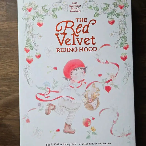 [BUNJANG] Red Velvet 2026 Complete Season's Greetings "Riding Hood" Full Set / 레드벨벳 2026 완전체 시즌그리팅 라이딩후드 전 구성