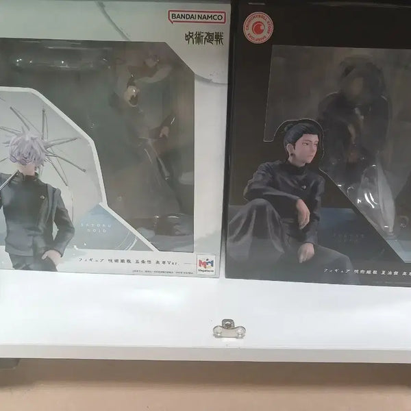 [BUNJANG] Megahouse Gojo & Geto Acrylic Stand with Ending Scene Design / 메가하우스 우산 고죠게토 + 엔딩 아크릴