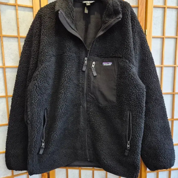 [BUNJANG] Patagonia Men's Fleece Jacket Black Size 100 / 파타고니아 남성 플리스 자켓 블랙 100