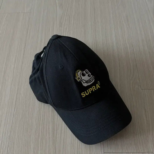 [BUNJANG] Supra BAYC Structure Ball Cap (Black) / 수프라 BAYC 스트럭쳐 볼캡(BLACK)