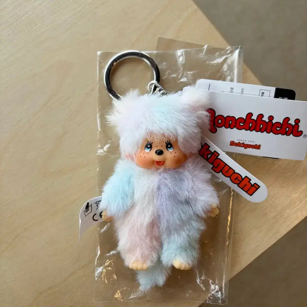 [BUNJANG] Authentic Tie-Dye Monchhichi Keyring - New / [새상품] 타이다이 몬치치 키링 정품