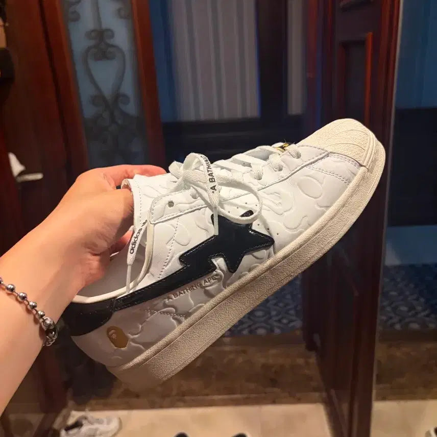 [BUNJANG] Adidas x BAPE Superstar White / 아디다스x베이프 슈퍼스타 화이트 280