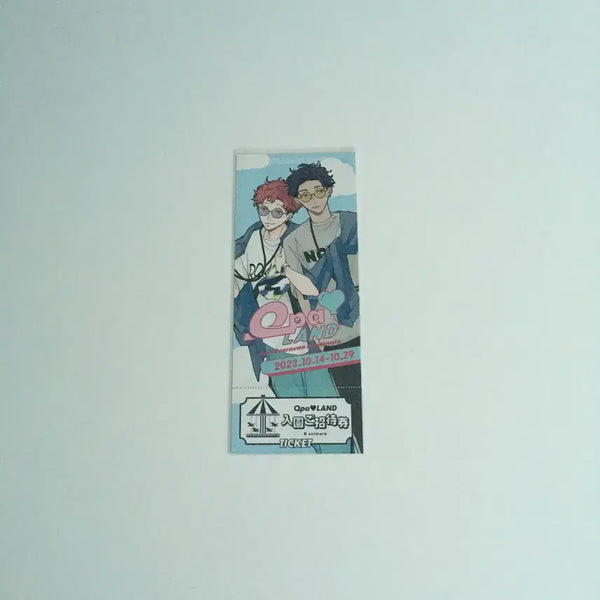 [BUNJANG] Qpa Land Special Ticket Card - SYURIAN / 일본 비엘 bl Qpa land 특전 티켓 카드 - SYURIAN