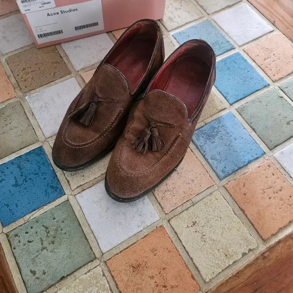 [BUNJANG] Suede Loafers Size 42 / 스웨이드 로퍼