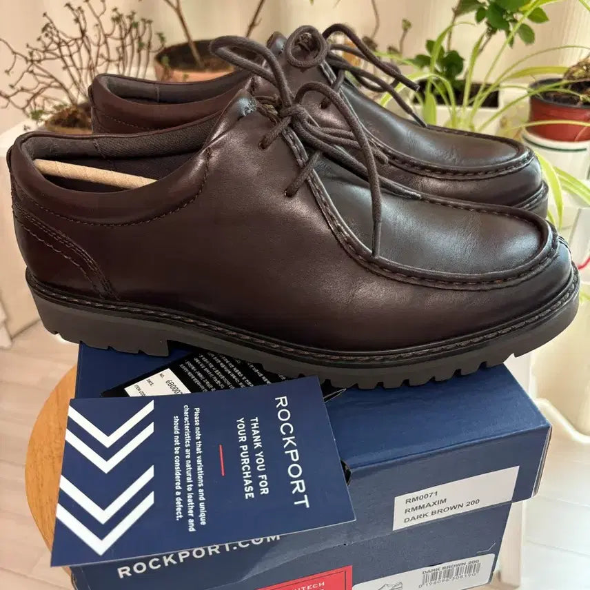 [BUNJANG] Rockport Maxim Lace-up (MARM0071) Dark Brown / 락포트 맥심 레이스업 (MARM0071) 270