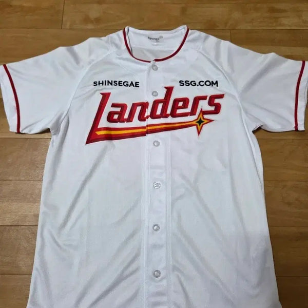 [BUNJANG] SSG Landers Choi Jeong Player-Issued Jersey Size 95 / SSG 랜더스 최정 마킹 유니폼 95사이즈