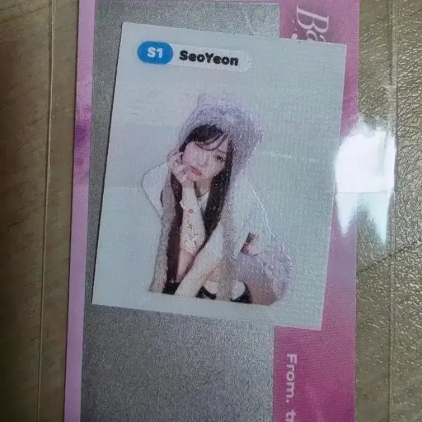 [BUNJANG] tripleS Yooyeon LOVES&POTS Lucky Draw Scratch Message Card / 트리플에스 tripleS 윤서연 공방특전 띠부씰