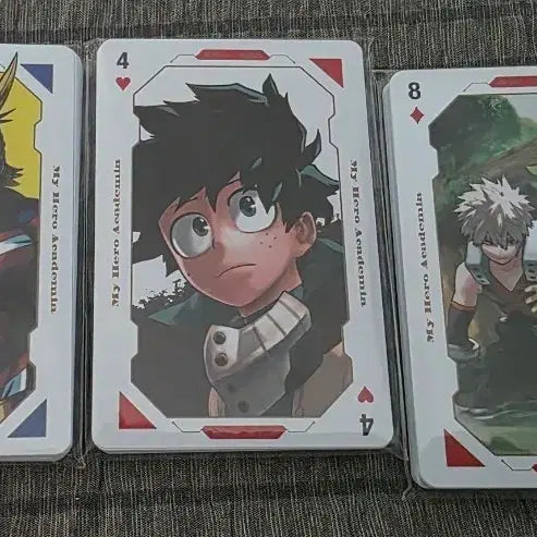 [BUNJANG] My Hero Academia Trading Cards / 나의 히어로 아카데미아 만화책 특전부록 트럼프 카드