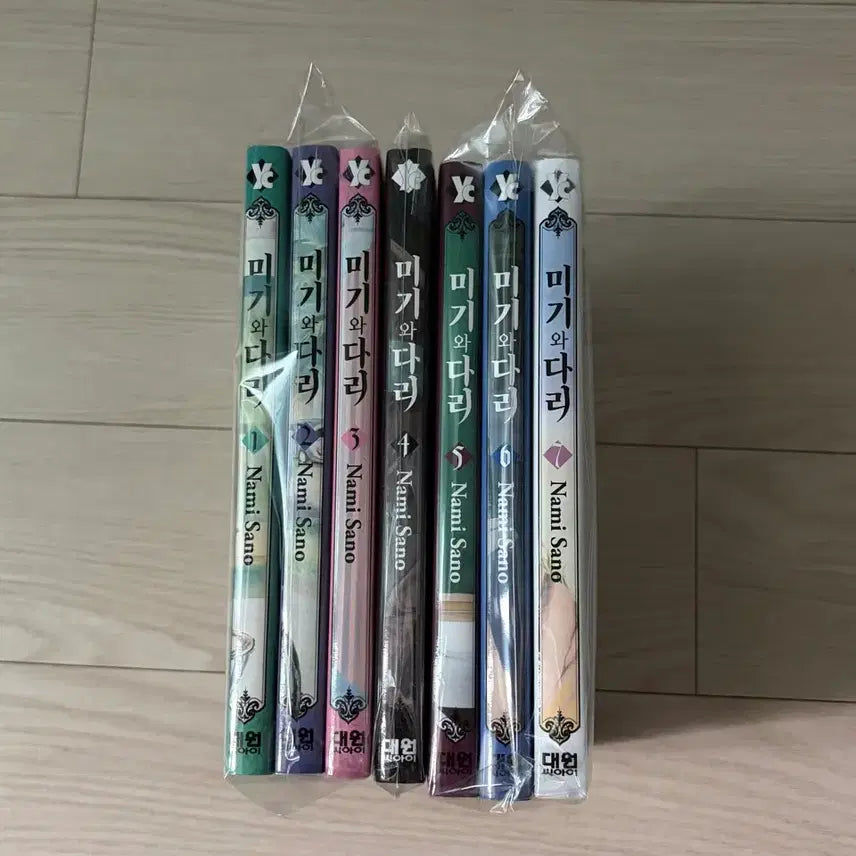 [BUNJANG] Migi and Dari Complete Set Volumes 1-7 Manga / 미기와 다리 만화책 전권 1-7