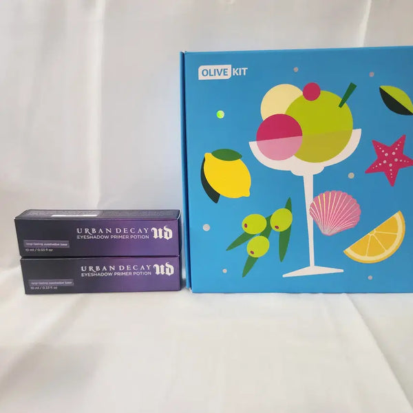 [BUNJANG] Urban Decay Eyeshadow Primer Potion Original Duo Set / 1+1 어반디케이 아이섀도우 프라이머 포션 오리지널 + 올리브영 키트