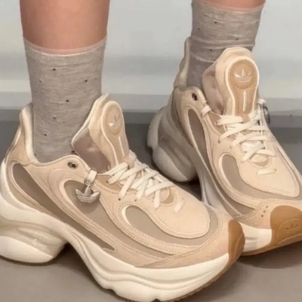 [BUNJANG] Adidas Originals Ozweego Sneakers Beige KI0558 / 아디다스 오리지널 오즈베누즈 운동화 베이지 KI0558
