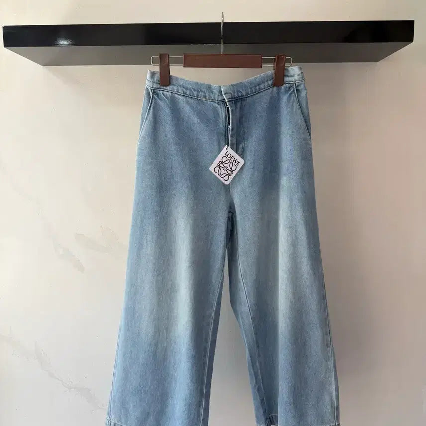 [BUNJANG] Roaeb 8-Length Denim Pants / 로엡 8부 데님 팬츠