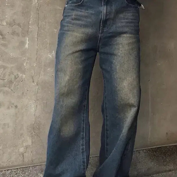 [BUNJANG] Cortis Washed Bootcut Flare Jeans (M) / 청바지 워싱 부츠컷 코르티스 바지