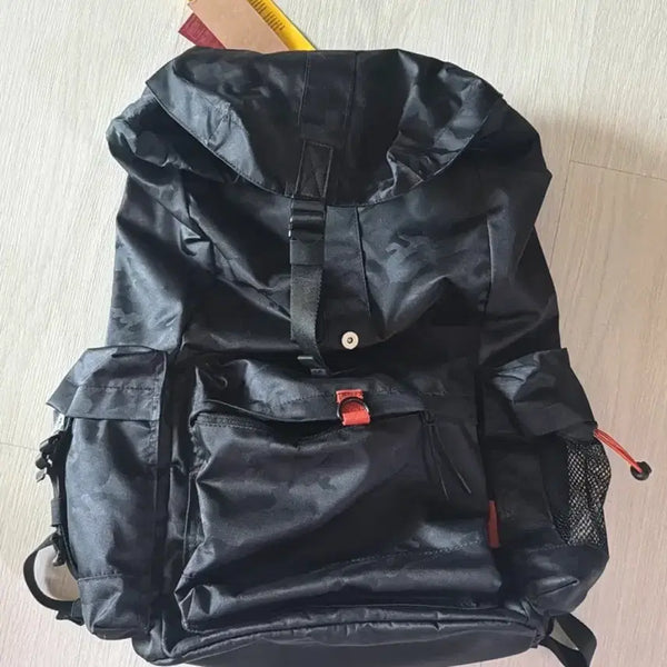 [BUNJANG] Samsonite Camouflage Backpack / 샘소나이트 블랙 카모플라쥬 백팩