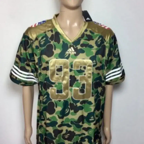 [BUNJANG] Adidas x BAPE Super Bowl Football Jersey US XL / [US XL]새제품 아디다스x베이프 슈퍼볼 풋볼 져지