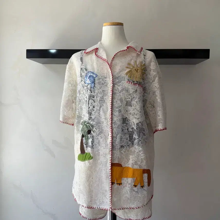 [BUNJANG] Lace Blouse / 레이스 블라우스