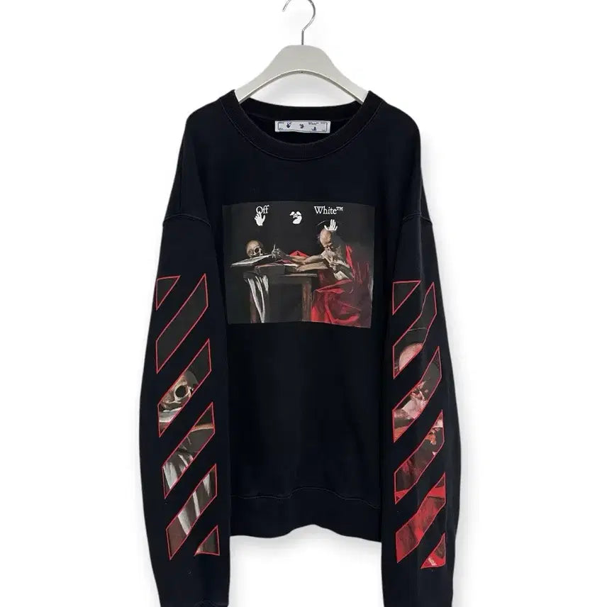 [BUNJANG] Off-White Caravaggio Arrow Sweatshirt / 오프화이트 카라바조 애로우 맨투맨