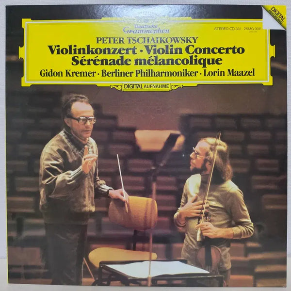 [BUNJANG] Gidon Kremer Plays Tchaikovsky Violin Concerto & Sérénade Mélancolique LP / 기돈 크레머: 차이콥스키 바이올린 협주곡 & 우울한 세레나데 LP