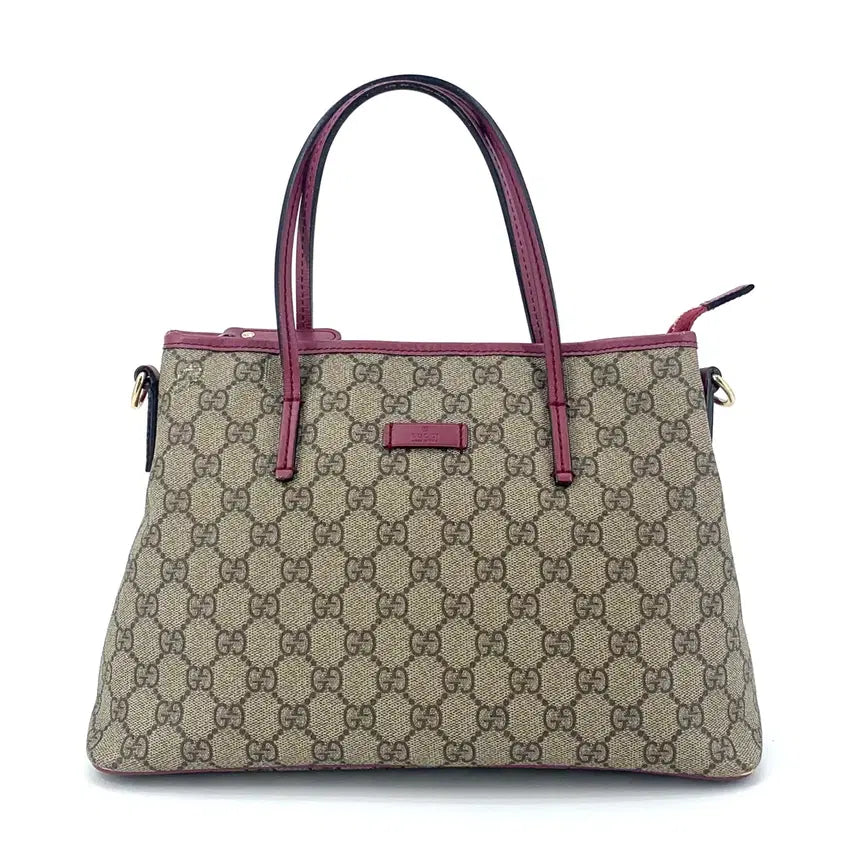 [BUNJANG] Gucci GG Supreme Small Tote Bag Shoulder Bag / [당일출고] 구찌 GG수프림 스몰 토트백 숄더백 353440