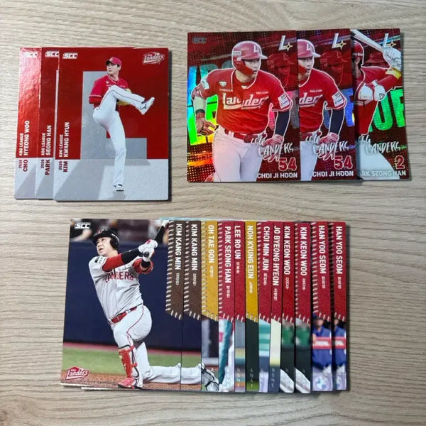 [BUNJANG] SSG Landers Choi Ji-hoon Park Sung-han Baseball KBO Photocard Bundle/Individual Sale / (폭덤!!)Ssg랜더스슥홀로알파벳노말포토카드멀일괄개별판매야구kbo2026