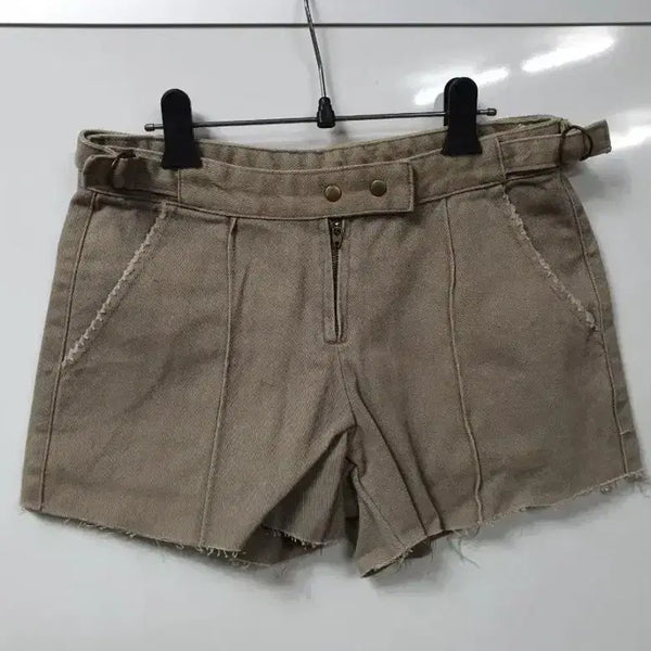 [BUNJANG] Women's Cargo Denim Shorts / 2종류 -여성 카고 면반바지 숏팬츠 찢청 데님 바지
