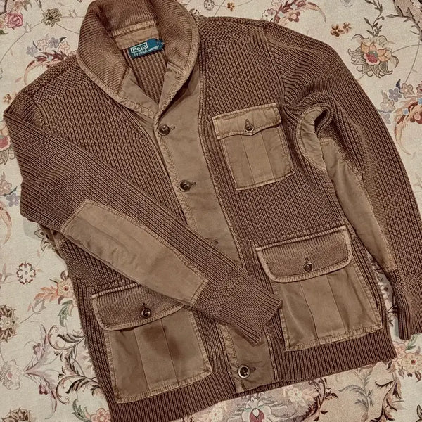 [BUNJANG] Polo Ralph Lauren Sweater Jacket / 폴로 랄프로렌 스웨터 자켓