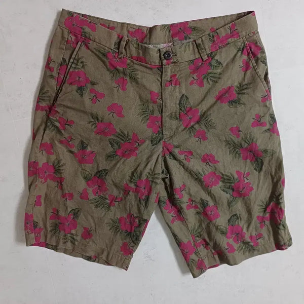[BUNJANG] Uniqlo Men's Linen Shorts (Size 34) / 남성 유니클로 린넨 반바지 (34)