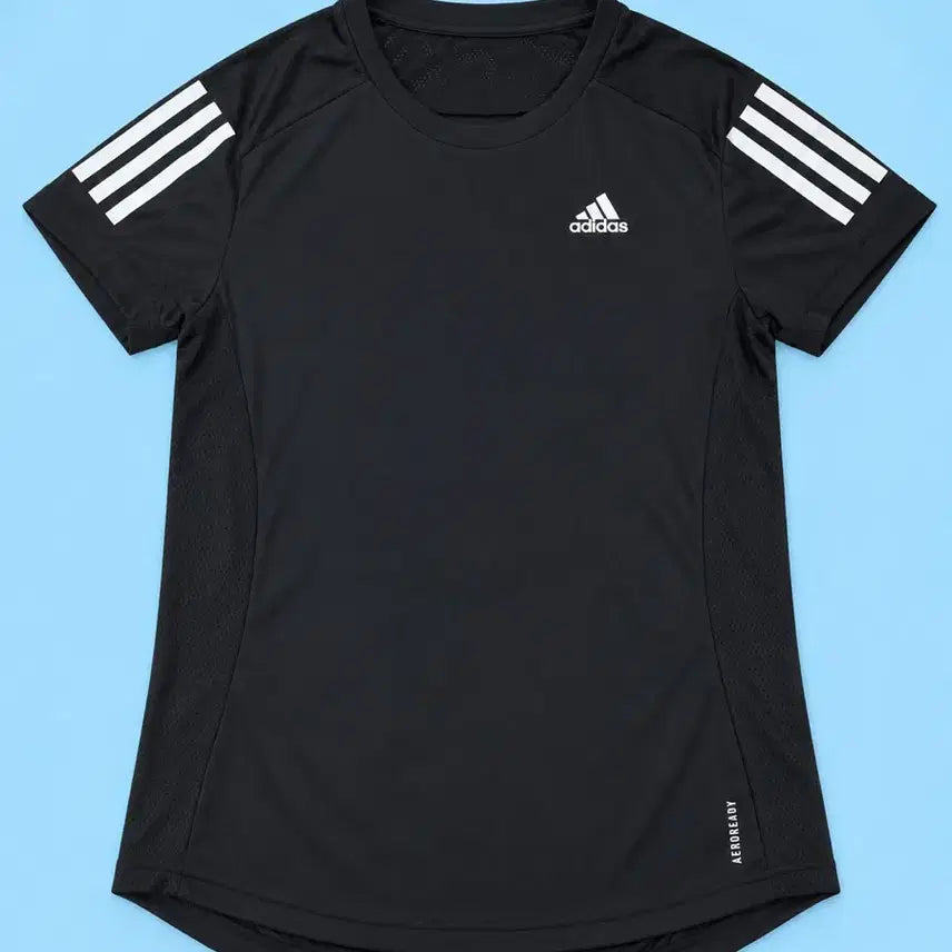[BUNJANG] Adidas Women's Running T-Shirt XS Black / 아디다스 여성 런닝 반팔티 XS 블랙 기능성 운동복 티셔츠