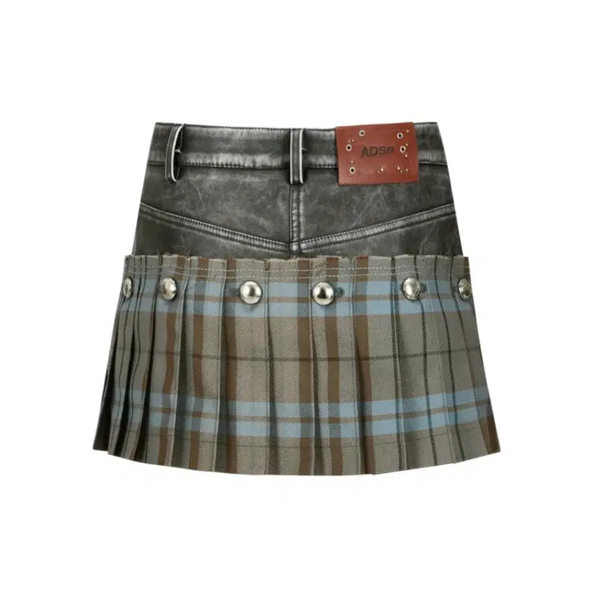 [BUNJANG] Andersson Bell For Women Leather Skirt Pants 36 / 앤더슨벨 포 우먼 레더 스코트 36