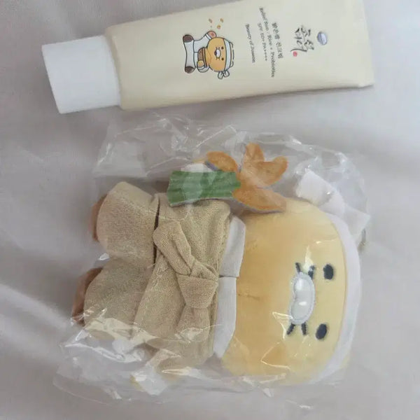 [BUNJANG] Joseon Beauty Rice + Probiotics Sun Cream 50ml Set with Farmer Chunsik Doll / 미개봉 조선미녀 선크림+ 농부춘식