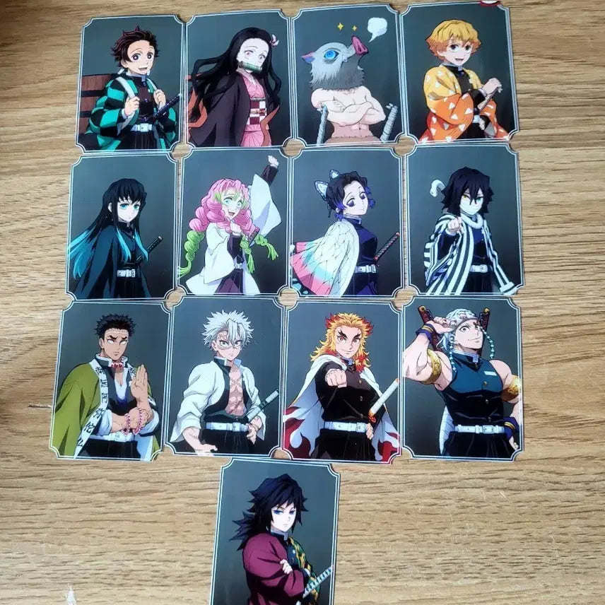 [BUNJANG] Demon Slayer Character Stickers / 귀멸의 칼날 캐릭터 스티커