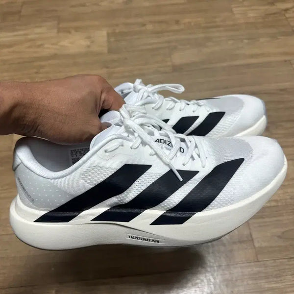 [BUNJANG] Adidas Adizero Lightstrike Pro Running Shoes White / 아디다스 아디제로 라이트스트라이크 프로 러닝화 화이트