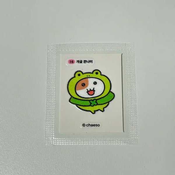 [BUNJANG] Kkoma Dokkaebi Kkoma Dokkaebi Sticker Pack / 쫀냐미 띠부씰 개굴 쫀냐미