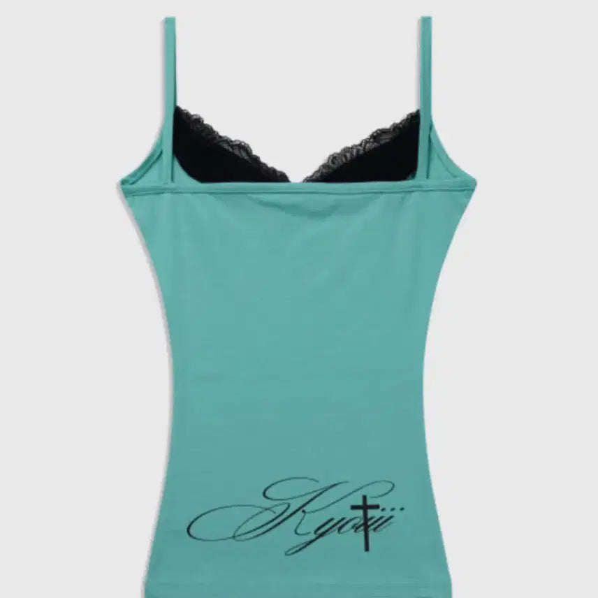 [BUNJANG] Kyoee Mint Sleeveless Top / 쿄이 나시 민트
