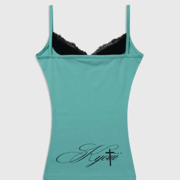 [BUNJANG] Kyoee Mint Sleeveless Top / 쿄이 나시 민트